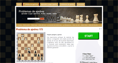 Desktop Screenshot of ajedrezutea.com