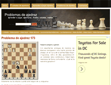 Tablet Screenshot of ajedrezutea.com